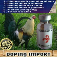 Doping Ayam Aduan Taji Pisau - Scorpion XT | Doping Ayam Aduan Injeksi Suntik Laga Philippines Original Import