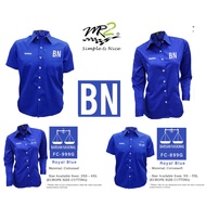 Baju Kemeja Korporat WARNA ROYAL BLUE FC899G PENDEK, FC999G PANJANG JENAMA MR.2
