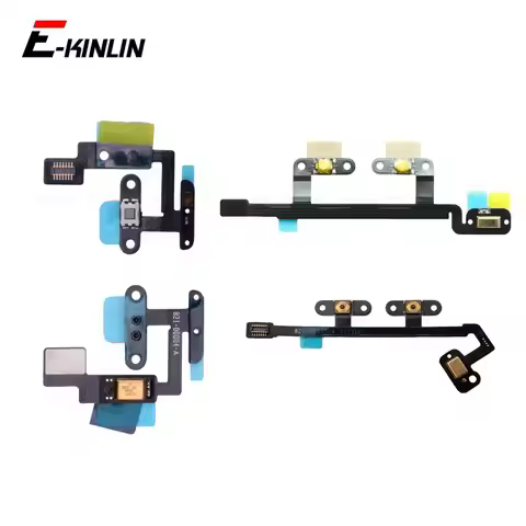 Mute Switch Volume Control Button Flex Cable For iPad 5 6 7 8 Air Mini 1 2 3 4 5 10.2 2017 2018 2019