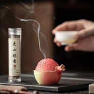 Pomegranate incense burner aromatherapy coil indoo Pomegranate incense burner aromatherapy coil ince