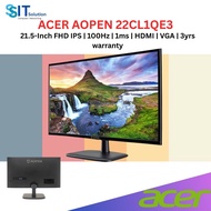 Acer AOPEN 22" 22CL1QE3 IPS 100HZ | 75HZ - Full HD MI VGA Monitor 21.5" WT