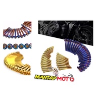 Engine Cover Casing Screw Set / Y15ZR FZ150-V3 EX5 RS150R YAMAHA FZ Y15 CLUTCH MAGNET NUT BOLT ENJIN