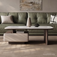 Small Small Apartment Board Luxury Table Simple Coffee Table Shape Italian Extremely Square Househol