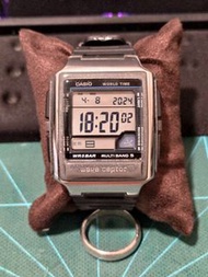 Casio 中古 vintage watches digitial Casio wave ceptor 五局電波電子錶五5 bar 防水 收藏 淨錶 復古