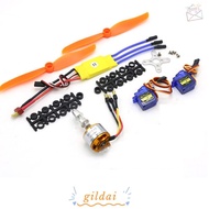 GILDAI A2212 2200KV Motor Bracket  Products For RC aircraft 6035 Propeller Brushless Motor