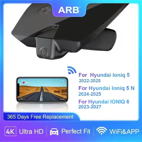 ARB 4K Dash Camera for Hyundai Ioniq 5 2022-2025 & Ioniq 5 N 2024-2025, for Ioniq 6 2023-2027, UHD 2
