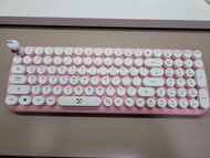 LINE FRIENDS 粉紅色 CONY 無線 usb 復古 立體 圓帽 鍵盤 Keyboard