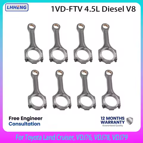 Connecting Rod Sub-Assembly For Toyota Land Cruiser VDJ76 VDJ78 VDJ79 1VD-FTV 4.5L Diesel 2013-2020 