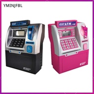 [yminjfbl] ATM Piggy Bank ATM Money Bank Unique Multifunctional Change Box Smart Password Money Savi
