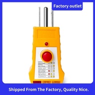 Outlet Tester for Grounding Products, Outlet Tester with GFCI, Electrical Receptacle Tester, Plug Te