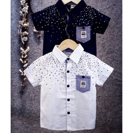 KEMEJA Children's Short Sleeve Shirt (1 - 4 years) USON 2689BC