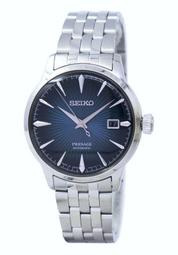 SEIKO 精工 Presage Cocktail 調酒師藍月自動上鍊機械腕錶 型號：SRPB41J1【神梭鐘錶】