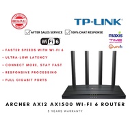 TP-Link Archer AX53 - AX3000 / AX23 - AX1800 / AX12 - AX1500 Dual Band Gigabit Wi-Fi 6 Router (AX12 