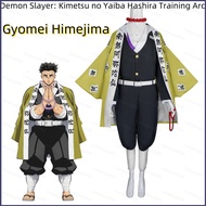 HT Demon Slayer Kimetsu no Yaiba To the Hashira Training Gyomei Himejima cosplay cloth Halloween par