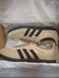 adidas originals Samba ADV 板鞋 棕黑