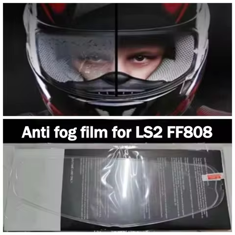 moto capacete Anti fog stickers for LS2 ff808 Ff808 FF808 Motorcycle Helmet Lens Visors lens Anti fo
