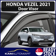 Honda Vezel 2021 Car Window Door Visor Rain Deflector Guard (KAM AUTO MART PTE LTD)