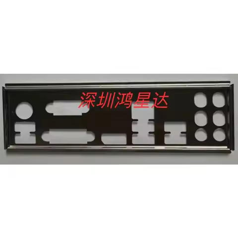 I/O IO Shield Baffle for MSI Z370 GAMING PLUS Motherboard BackPlate Blank Bezel Blocking Plate Silve