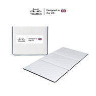 Thames ที่นอนยางพารา แบบพับ ที่นอนพับได้ มีเก็บเงินปลายทาง ขนาด 6 ฟุต ป้องกันอาการปวดหลัง (ที่นอนหนา