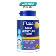 OCEAN HEALTH Evening Primrose Oil Softgel 1000mg (Supports PMS, Skin, Hair & Nails + Halal) 400s