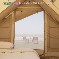 Inflatable tent, 8-10ng Glamping camping tent with Premium 300D Oxford fabric, Factory-ordered produ