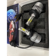 C6 Headlight 3 Heart Led H4 Motorcycle Mount
