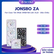 Jonsbo ZA-120 ZA-240 ZA-360 PC Fan Cooler Fan 120 240 360 LED ARGB Sync Main Sync Hub
