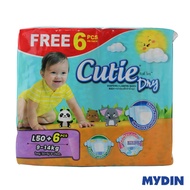 Cutie Dry Open Tape Baby Diaper (L56)