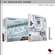 【 Exclusive】GIGABYTE B850 EAGLE WIFI7 ICE ATX Motherboard with AMD B850 Chipset MB6782