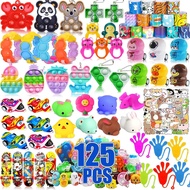 125 Pcs Prizes Treasure Toys for Classroom Party Favors for Kids Prize Toys for Kids Classroom Pinat