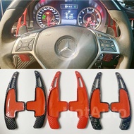 Carbon Fiber Steering Paddle Shift for Mercedes-Benz AMG W176 A45 CLA45 GLA45 W204 C300 W221 S350