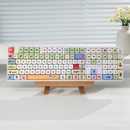 Mechanical Bluetooth Three-Button Wireless Mechanical Hot Swap Crayon Shin-Chan Full Keyboard rgb Mo