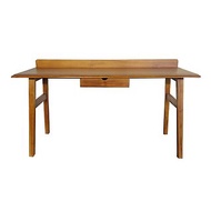 【吉迪市100%全柚木家具】HYSS165 柚木和風單抽書桌 工作桌 餐桌
