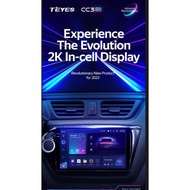Teyes CC3 2K android player LIMTED PROMO FOC DVR(Worth Rm360)