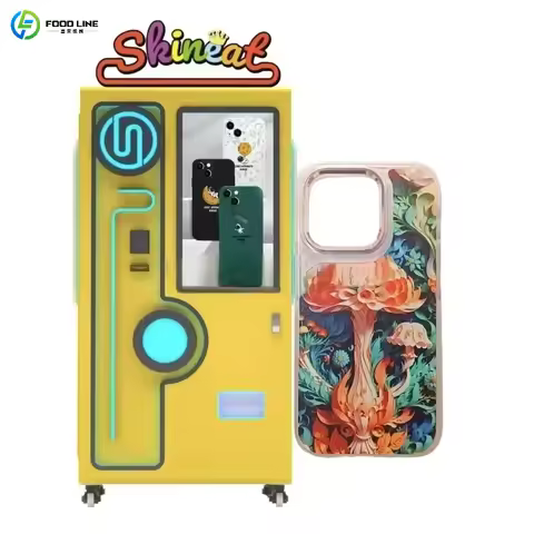 Customized 2025 Manufacturer Direct Phone Case Printer Vending Machine with Multi Language Support a
