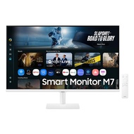 Samsung 32" 4K M7 FLAT Smart Monitor White LS32FM701UEXXS
