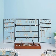 yunhaoSK-Jewelry Holder Organizer Stand Earring Necklace Rack Jewellery Tower Storage Multifunctiona