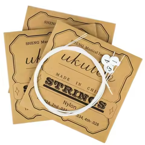 1 Set Nylon Ukulele Strings Universal Replacement Guitar Strings Mellow Pure Classical Guitar String