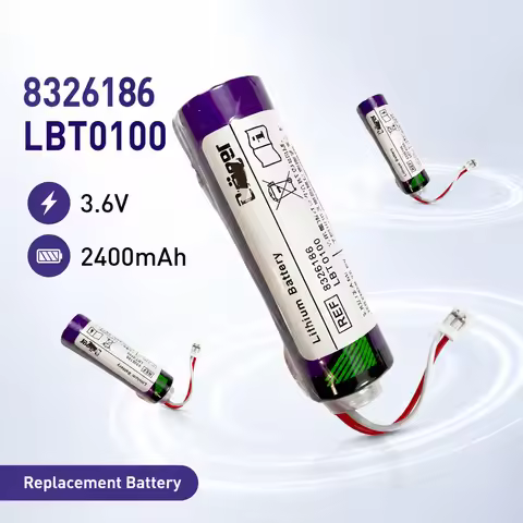 ER14505 3.6V LBT0100 PLC Lithium Battery for 832616 Industrial Meter Sensor Alarm Backup Replacement