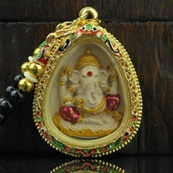 Junior Thailand Please Bless Thailand Amulet LP Pae Elephant God Amulet