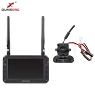 DUMBORC 4.3'' Inch Dual Antenna HD Fpv Monitor At 5.8G Image Transmission Camera Pal/Ntsc VTX Para
