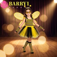 BARRY1 Bee Cosplay Wings Suit, Bugs Sparkle Yellow Bee Fly Wings, Creative Insect Handmade Craft Ela