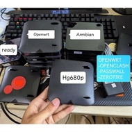 STB HG680P STB OPENWRT CASA OS DUALBOOT ANDROID TV ARMBIAN RAM 2GB