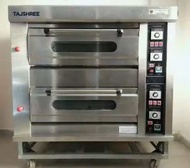 Heavy duty double deck oven