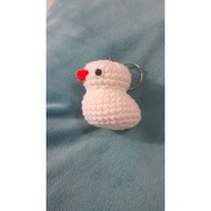 GANTUNGAN Amigurumi Duck Keychain/ Duck Keychain Knitted Keychain Crochet Keychain Cute Keychain min