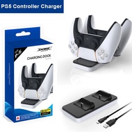 USB Dual Gamepad Charger dock Controller Game Controller Power Supply Charging Station Stand For Playstation 5 PS5