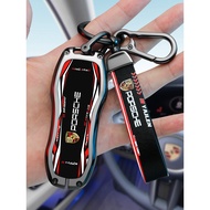 Suitable For Porsche Key Case Taycan/911/718/Boxster/Cayman/Panamera/Cayenne/Macan Car