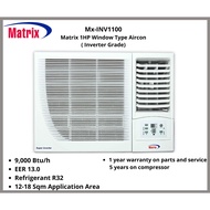 MX-INV1100 Matrix 1HP Inverter Grade Window Type Aircon
