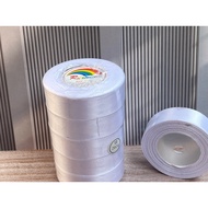White Satin Ribbon 2.5 cm