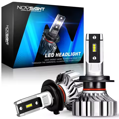 NOVSIGHT H7 Universal Led Headlight 9005 HB3 9012 H1 H4 H11 H8 H9 Car Headlight Bulbs 50W 8000LM 650